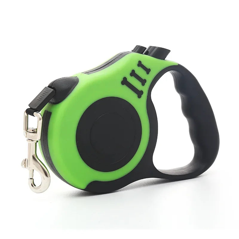 Einziehbare Hundeleine von YOUSE mit ergonomischem Griff – 3m oder 5m Rollleine für kleine Hunde und Katzen.
