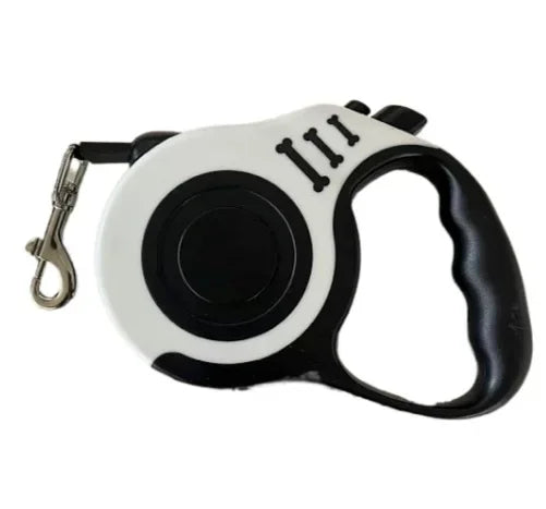 Einziehbare Hundeleine von YOUSE mit ergonomischem Griff – 3m oder 5m Rollleine für kleine Hunde und Katzen.