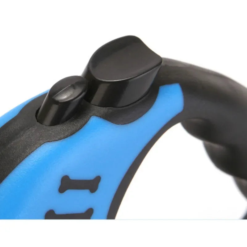 Einziehbare Hundeleine von YOUSE mit ergonomischem Griff – 3m oder 5m Rollleine für kleine Hunde und Katzen.