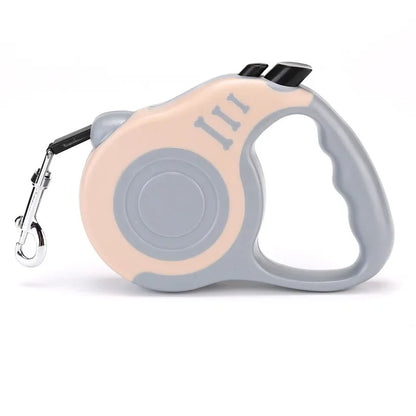 Einziehbare Hundeleine von YOUSE mit ergonomischem Griff – 3m oder 5m Rollleine für kleine Hunde und Katzen.